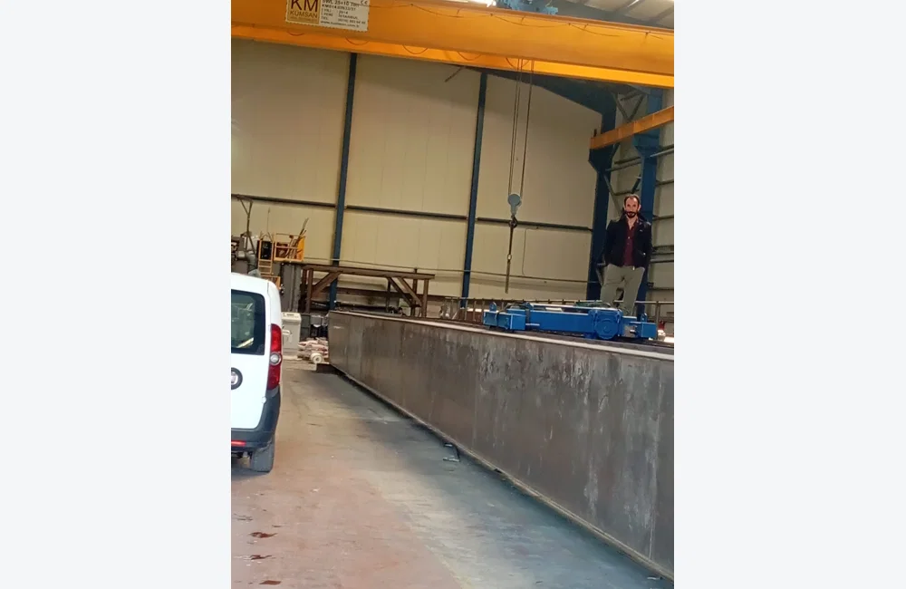 portal vinç montaj görseli endüstriyel vinç görseli